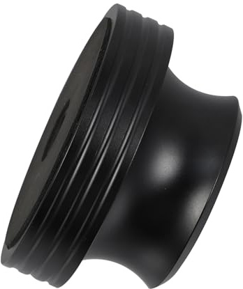 FELTECHELECTR Estabilizador de Peso para Vinilos de Aluminio Negro Accesorio para Tocadiscos Reduce Vibraciones y Mejora Calidad Sonora