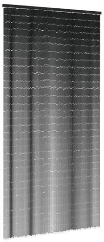 Solivagant Rideau Anti-Insectes Gris foncé 100x220 cm Bambou,(3.9 KG)