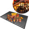 LARS360 Rechteck Gusseisen Grillrost Grillgitter Gussrost Roste, Grillplatten für Gasgrill und Holzkohlegrill, Massiv und Emailliert, Größen (40 x 60 cm)