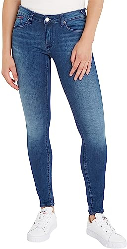 Tommy Jeans Damen Jeans Hose Sophie Stretch, Blau (New Niceville Mid Blue Stretch), 27W/32L