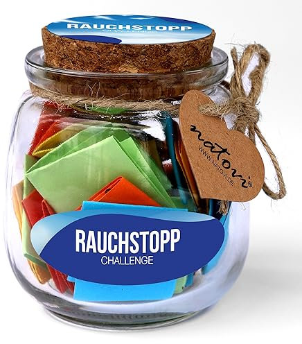 NATOVI® Rauchfrei Challenge – Endlich Nichtraucher mit 52 Aufgaben zur effektiven Rauchentwöhnung – Rauchen aufhören durch Veränderung des Mindsets