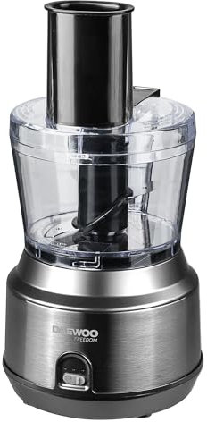 Daewoo Freedom Cordless Pro Food Processor, 750ml Bowl And Included Slicer/Grater, Fast Charge, Battery Indicators, Powerful Motor, Robust Aluminium Metal Base, Portable