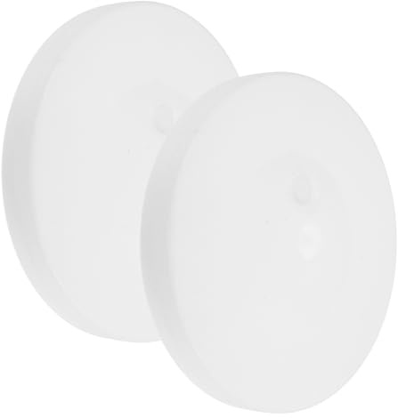 DEARMAMY Soportes para Columna de Globo Pequeña, Base Redonda Rellenable Agua, Plástico Resistente, Base Pesada Antiviento para Fiestas y Decoraciones, Pack 2 Unidades