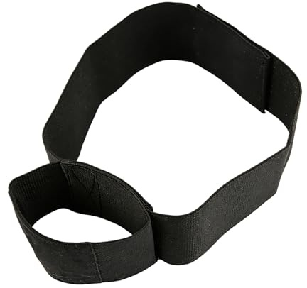 TRS Slider - Supporto per allenamento golf, cinghie elastiche regolabili in nylon, 81 x 8,1 x 0,3 cm, per allenamento swing da golf, uso versatile, per uomini, donne, principianti, sport indoor e