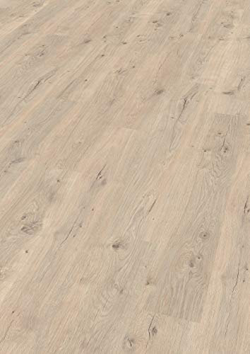 EGGER Home Laminatboden EHL135 Repino Eiche (8mm, 1,995m²) | authentische Holzoptik | | Einfache Verlegung durch CLIC It! System | Praktisch & wertbeständig