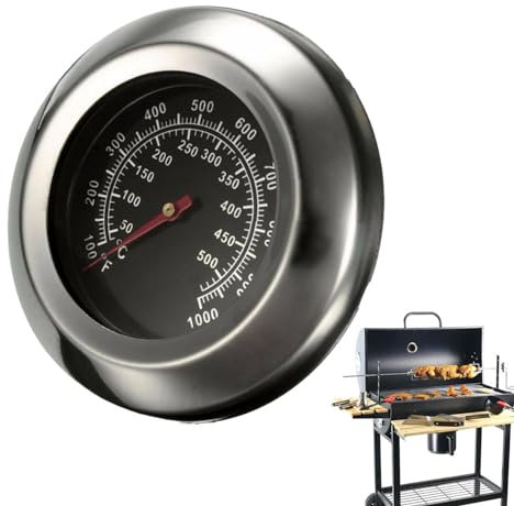 BBQ-Thermometer-Messgerät – Barbecue-Grill-Thermometer, BBQ-Temperatursonde, 500 °C 1000 °F Grad, BBQ-Smoker-Temperaturmessgerät für Wasser, Öl, Flüssigkeit, Luft