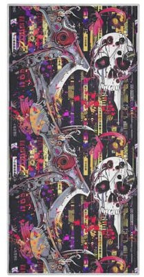EtherSpher Scythe of Death Microfiber Yoga Hand Towel Quick Dry Hand Towels washcloth Towels Gym Towels Small Hand Towels Sports XL 30x15