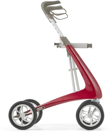 byACRE Carbon Ultralight Rollator | Världens lättaste kolfiberrollator – bara 4,8 kg | Kan användas inomhus och utomhus | Hopfällbar och lätt för bagagerum och resor | 5 års garanti
