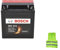 Kompatibel mit Suzuki VS - VS GL Intruder 1400 ab Baujahr 1993 Batterie Bosch YTX16-BS-1 M60210 Motorradbatterien 14 Ah Ampere 12 Volt bereit für den Einsatz 150 x 87 x 161 mm