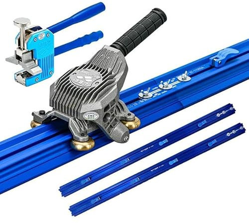 FENGSSLL Keramikfliesenschneider für 2,2 m/2,3 m/3 m/3,8 m großes Keramikporzellan, neueste professionelle großformatige Fliesenschneidemaschine, manueller Fliesenschneider,2.2m