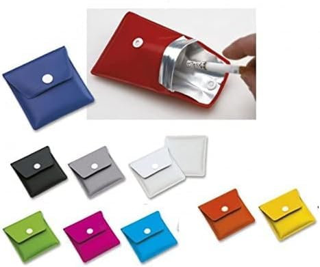 ONE SHOP Posacenere porta cicche tascabile porta mozziconi lavabile morbido con interno Ignifugo porta cenere da Borsa per sigarette borsa spiaggia piscina antiodore 2 PEZZI (Casuale)