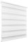 HOMEDEMO Doppelrollo Klemmfix ohne Bohren & mit Bohren, Rollos für Fenster und Tür, Weiß, 50x120cm(BxH), Duo Rollo Klemmrollo lichtdurchlässig, Fensterrollo Sichtschutz