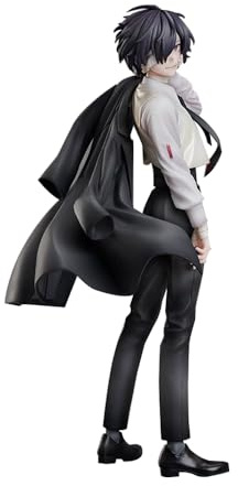 Zhongkaihua Dazai Osamu Figure 15 ans Ver. Osamu Dazai Anime Action Figure Statue en PVC Peint Modèle Complet Collection Bureau Décoration Cadeau