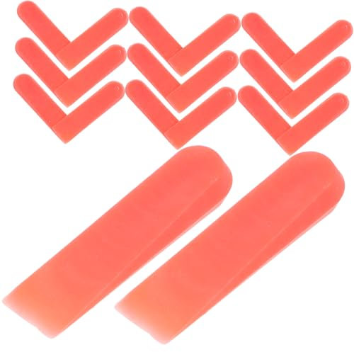 LIFKOME 100pcs Reusable Tile Leveling Wedges Tile Spacers for Installation and Thickness Tools for Floor and Wall Tiling