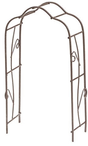 Hobbyfun Arche à rosiers d'environ 15 cm semi-circulaire en métal