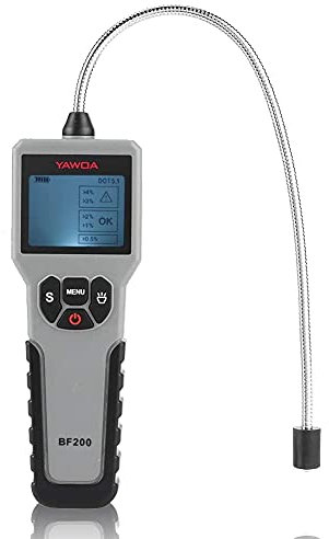 Bremsflüssigkeitstester, Bremsflüssigkeit Diagnosetest Werkzeug mit Bildschirm für Fahrzeug DOT3 DOT4 DOT5.1 Automatischer Bremsflüssigkeit Detektor Intelligenter Bremsflüssigkeitsprüfer für Autos