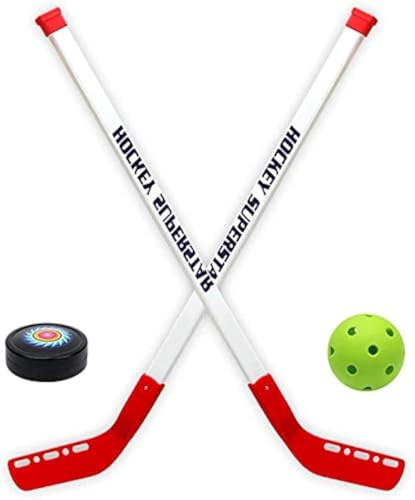 Ice Hockey Toy Set Grass Hockey Stick for Kids Sports Parents-Children Sports Aids for Kindergarten
