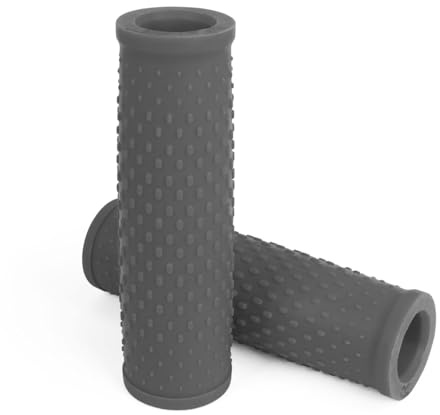 OcioDual Poignée Trottinette Électrique, 2X Poignées de Guidon de Scooter Électrique, Poignées Compatibles avec Xiaomi 1S, M365, Essential, Pro, Pro 2, Accessoires Trottinette Électrique, Gris