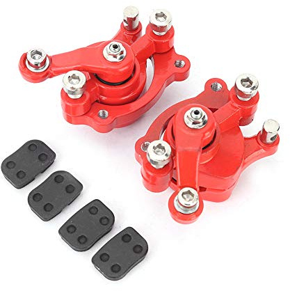 Pinza Freno Mini Moto, Freni A Disco Mini Moto, Pinze Freno, Pastiglie Pinza Freno A Disco Anteriore Posteriore Adatti per Mini Moto Kid ATV Quad 43cc 47cc 49cc Cinesi