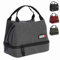 Coronel Tapioca - Kühltasche Klein Bristol (Grau) - Perfekt für Büro, Picknick, Reisen - Faltbar, Kühlbox, Lunchtasche, Lunchbag, Thermotasche, Isoliertasche