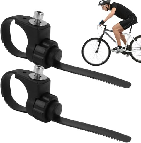 Euyehn Morsetto forcella per bicicletta | supporto per telaio – 2 x set di parafanghi regolabili anteriore e posteriore accessori per parti di riparazione mountain bike