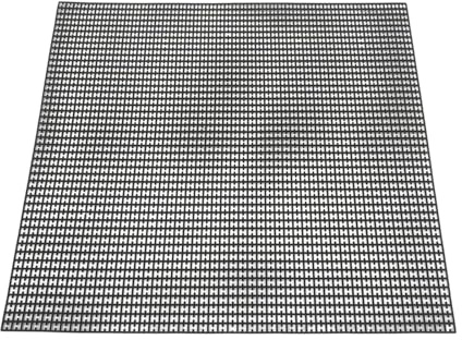 rockible Tablero de Perlas Fusibles Cuadrado para Diseño Artesanal Base Pegboard de PVC Flexible y Resistente Adecuada para Niños Decoración del Hogar Regalo, Negro