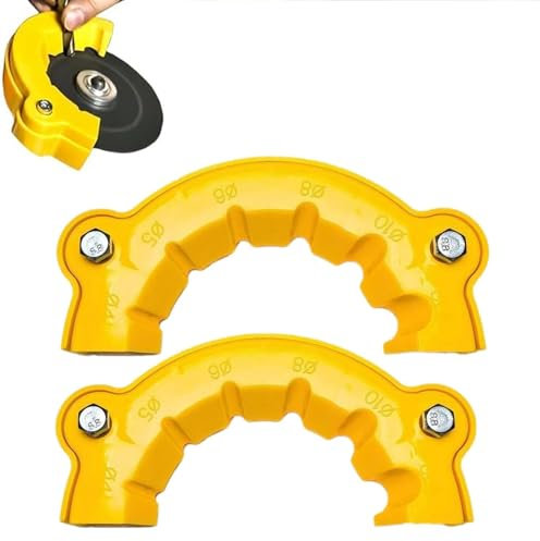 2 Pcs Drill Sharpener, Drill Bit Sharpener, Drill Sharpener Tool Angle Grinder Grinding Tool Sharpener, Grinder Drill Bit Auxiliary Tool for Professionals or Amateurs