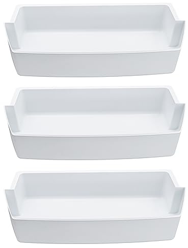 2187172 Refrigerator Door Shelf Bin by SupHomie - Compatible with Whirlpool Amana Kenmore Replaces WP2187172 PS328468 AP6006028 2187194K (3 Pack)