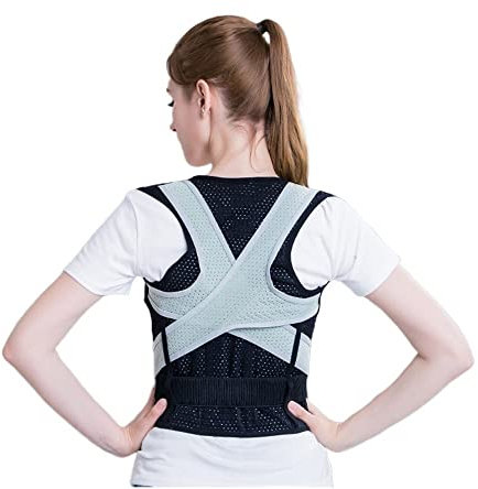 Haltungskorrektur-Glöckner-Korrekturgürtel für Erwachsene, Glätteisen für den gesamten Rücken, Wirbelsäulen-Haltungsunterstützung, bietet Schmerzlinderung im Schulter-, Nacken- und