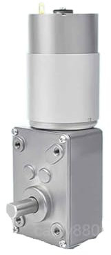 Reductor de caja de cambios de esquina de ángulo recto, Motor con engranaje de tornillo sin fin de CC, 12V/24V, motores de reducción eléctricos de alto 555, elevador de parrilla de puerta(Motor,470R_1