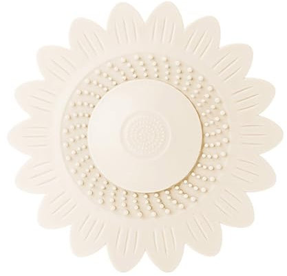 Bouchon d'évier en silicone en forme de fleur pour douche, baignoire, évier, cuisine, salle de bain