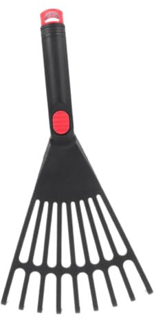 Operitacx Râteau à Main pour Jardinage Petit Râteau pour Parterre De Fleurs Outil De Jardin Ergonomique avec Parfait pour Nettoyage