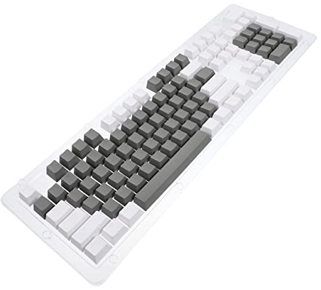 VILLCASE 1 Satz Mechanische Tastatur Tastenkappen Tasten Dual Color Keycaps für Gaming Ergonomisch Leicht rutschfest Schützt vor Kratzern Schmutz Kompatibel mit Cherry Schaltern