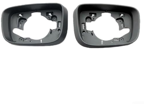 JiAQen Coques de rétroviseurs latéraux pour Volvo Xc60 2009 2010 2011 2012 2013 2014 2015 2016 2017,Couvercle de Cadre de boîtier de rétroviseur latéral de Remplacement Gauche Droite,A-Left