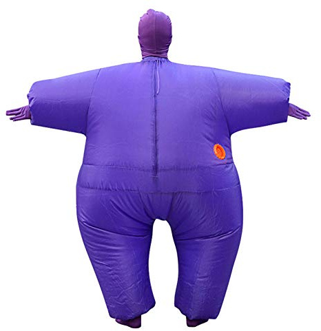 Cocoarm Inflatable Full Body Suit, Inflatable Walking Doll Inflatable Sumo Costume Polyester Breathable for Adults 1.6-2.2m with Solid Color Design for Parks Zoo Outdoors Party