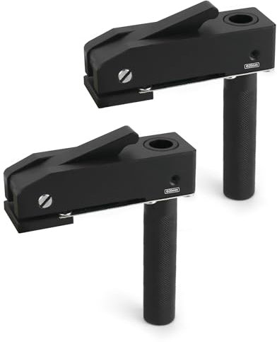 QWORK® 2 Pack Woodworking Bench Hold Down Clamp - Ø20mm - 3 Level Clamping Force - Handle Length 85mm