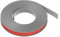 sourcing map U-förmiges Kantenband, 9/16 Zoll x 9,8 Fuß (14 mm x 3000 mm), Selbstklebender Flexibler TPE-Furnierkantenkantenschutz für die Reparatur von Möbeln, Schränken und Tischen, grau