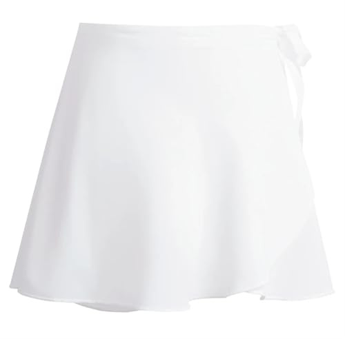 Balettkjol i chiffong med omlott, Chiffongbalett Tutu Tie Up Wrap-kjolar for kvinnor Flerfärgad storlek SL