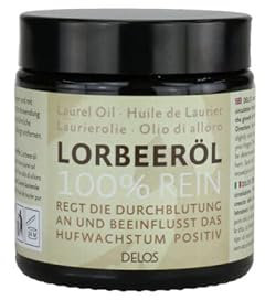 Delos Reines Lorbeeröl 100ml - für den Pferdehuf, Hufwachstum, im Haushalt