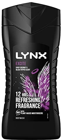 Lynx Excite Shower Gel for Men, Wake Up, 225ml