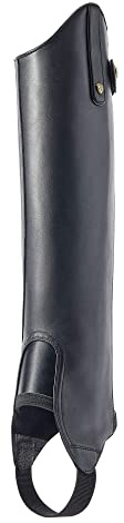 Ariat BMVY9 Mens Heritage Contour Half Chap Black XS