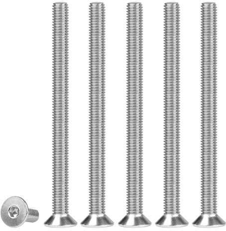 FOMGIIN Allen Vis à Tête Fraisée M3x40mm, 50 Pièces Vis Boulon 304 Inox, Vis Hexagonales Acier Inoxydable A2 V2A Filetage, Métrique Cylindrique Avec Six Pans Creux Vis (DIN7991/ISO10642)