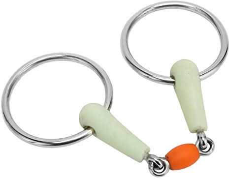 Yctze Filetto Professionale a Bocca di Cavallo in Acciaio Inossidabile Al Gusto di Mela - Ideale per l'allenamento e l'attrezzatura Equestre