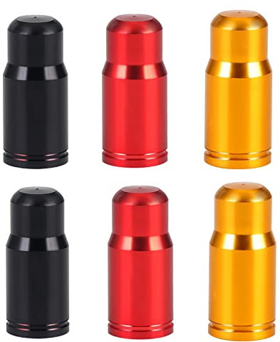 T TAKONE Tappi per valvole Presta, 6 pezzi, ultraleggeri in alluminio, per biciclette mountain e corsa (tappo)