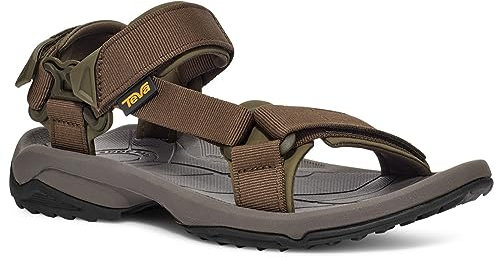 Teva Herren Terra Fi 5 Lite Sportsandale, Dark Olive/Desert Palm, 42 EU