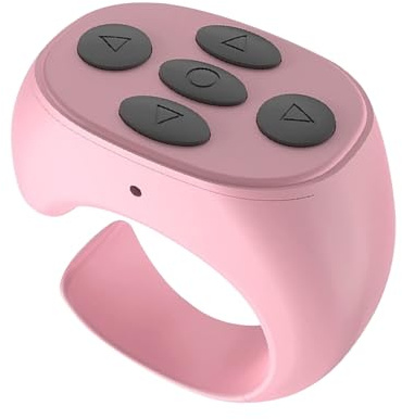 Mando a distancia para teléfono móvil - Controlador remoto de punta de los dedos - Anillos de desplazamiento remoto de cámara recargable para teléfonos tabletas