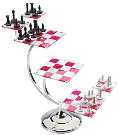 Star Trek The Noble Collection Tri Dimensional Chess Set