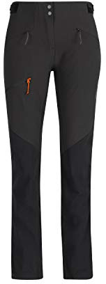 Mammut Courmayeur SO Pants Women | Softshell Wanderhose für Damen | Schwarz, Größe 42