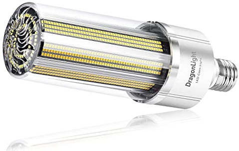 DragonLight 240W kommersiell kvalitet majs LED-lampa (1 000 watt metallhalogen/HID/HPS ersättning) E40 stor LED-lampa Mogul 3000K varmvit 3 2400 lumen