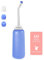 Lady-Bidet(100℃ Hochtemperatur-Desinfektion), für Periode, Wochenbett - Intim-Dusche inc. Reisebeutel, ersetzt Feuchttücher und Dusch-WC - sanft, gründlich, spart Papier - TV-Bekannt aus (blue)